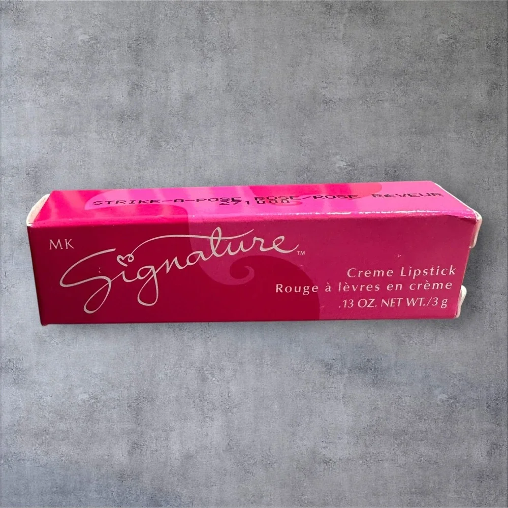 Mary Kay MK Signature Creme Lipstick Strike-A-Pose Rose 271000 0.13oz‎ New